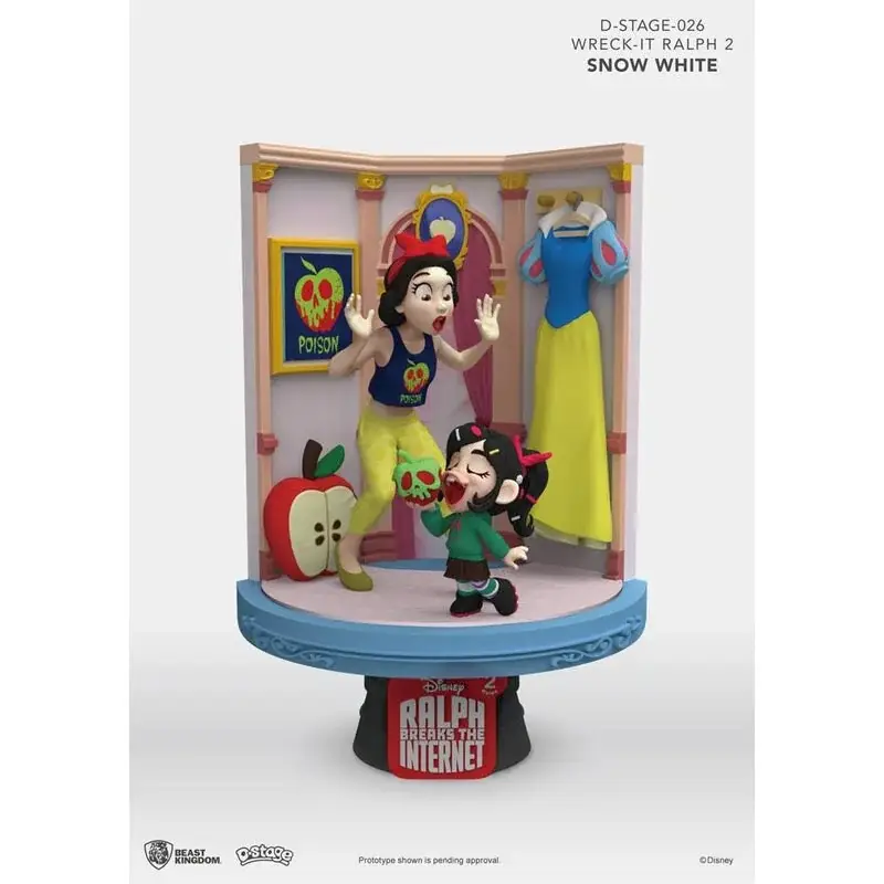 Ralph 2.0 diorama PVC D-Stage Snow White & Vanellope 15 cm Voordeelprijs
