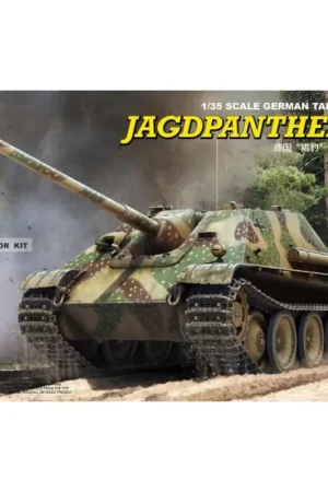 Laatste Kans Jagdpanther Ausf.G2 met volledige interieur & werkbare track links Schaalmodel