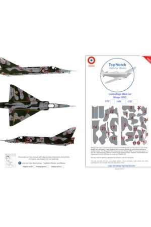 Dassault Mirage IIIR.Kit Kinetic K48050 Accessoire Speciale Aanbieding
