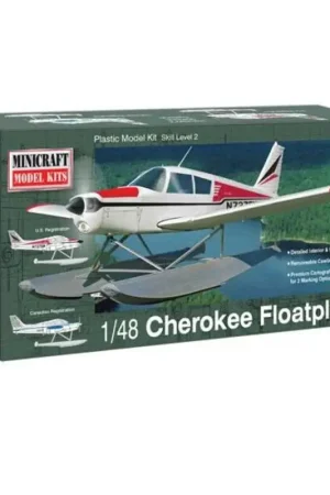 Piper Cherokee watervliegtuig Schaalmodel Exclusieve Aanbieding