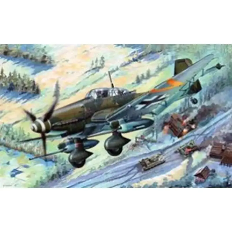 Seizoensaanbieding Junkers ju-87g-2 stuka Schaalmodel