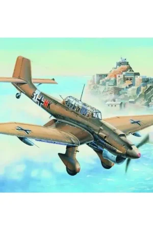 Junkers ju-87r stuka Schaalmodel Laatste Kans