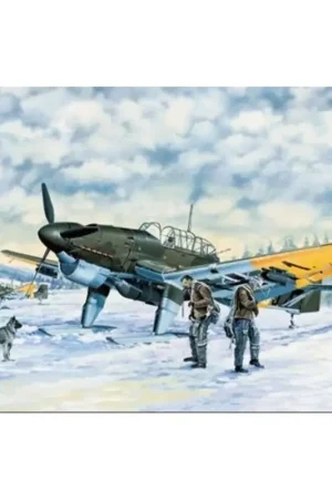 Gratis Retour Junkers ju-87b-2 / u4 stuka Schaalmodel