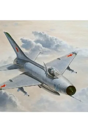 Korting Mig-21 f-13 / j-7 jager Schaalmodel