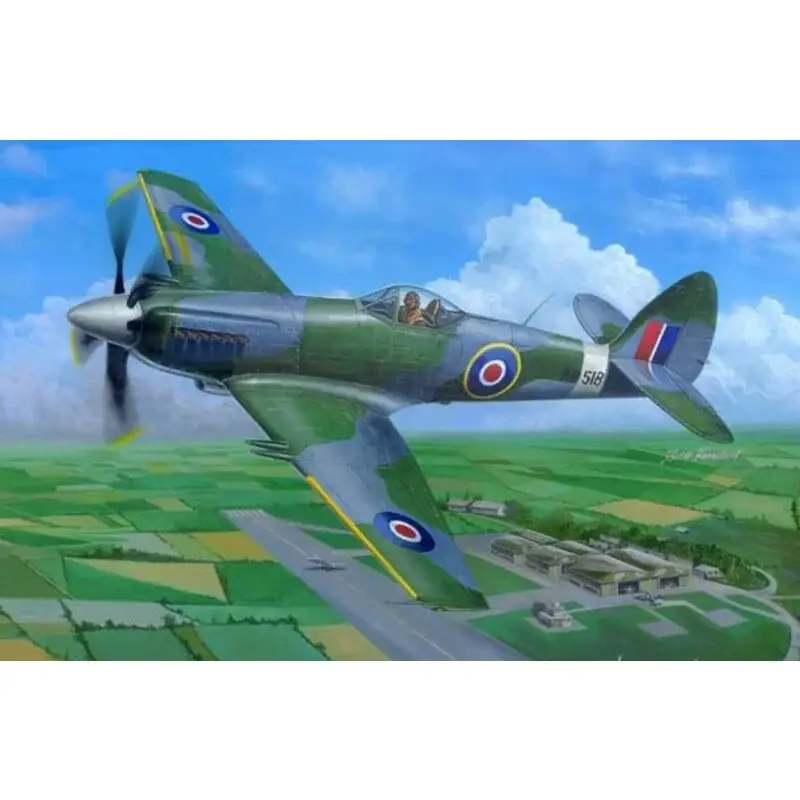 Finale Uitverkoop Supermarine spiteful f.mk.14 Schaalmodel