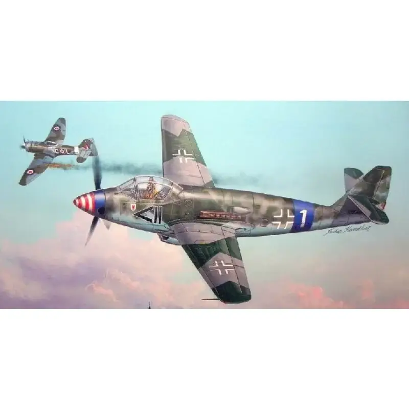 Messerschmitt me509 Schaalmodel Gratis Retour
