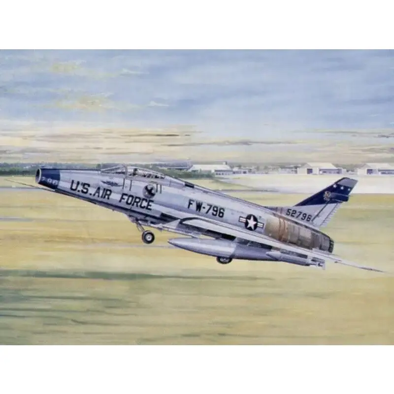 Koop Online F-100d "super sabber" Schaalmodel