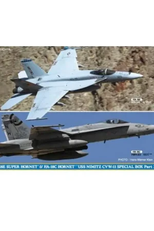 F / a-18e & f / a-18c "uss nimitz cvw-11 speciaal doosje 2 Schaalmodel Nu Kopen