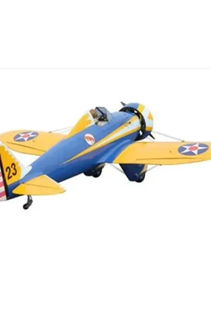 P-26A Peashooter 30cc ARF elektrisch/thermisch RC vliegtuig Direct Verzonden
