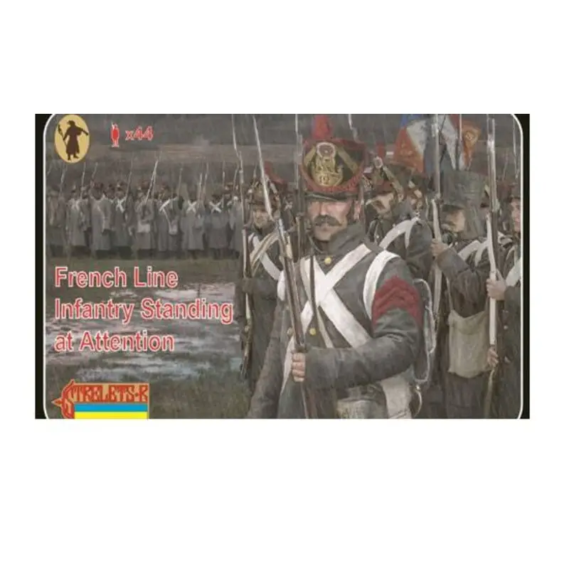 Franse linie-infanterie die oplettend is Figuren Koop Online