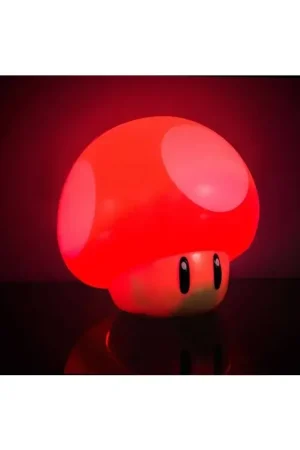 Super Mario Mini Light with Sound Mushroom 12 cm Direct Beschikbaar