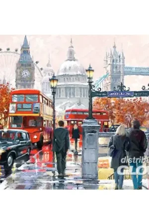 Londen Collage, puzzel 1000 stuks Beperkte Voorraad