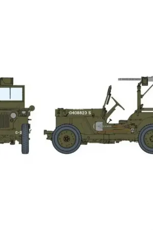 1/6 Ton 4x4 Truck Schaalmodel Must-Have