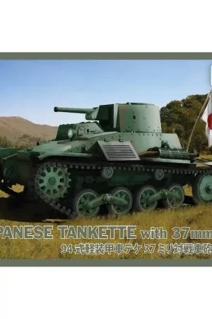 Beperkt Aanbod Japanse tankette type 94 met 37 mm kanon Schaalmodel