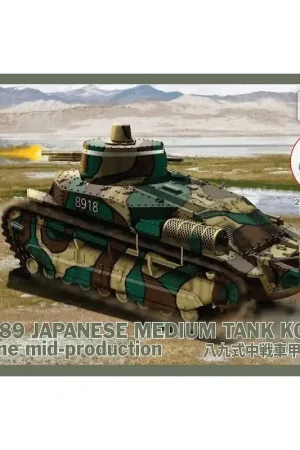 Flitsaanbieding Type-89 Japanse Medium tank KOU-benzine Mid-productie Tanks Schaalmodel