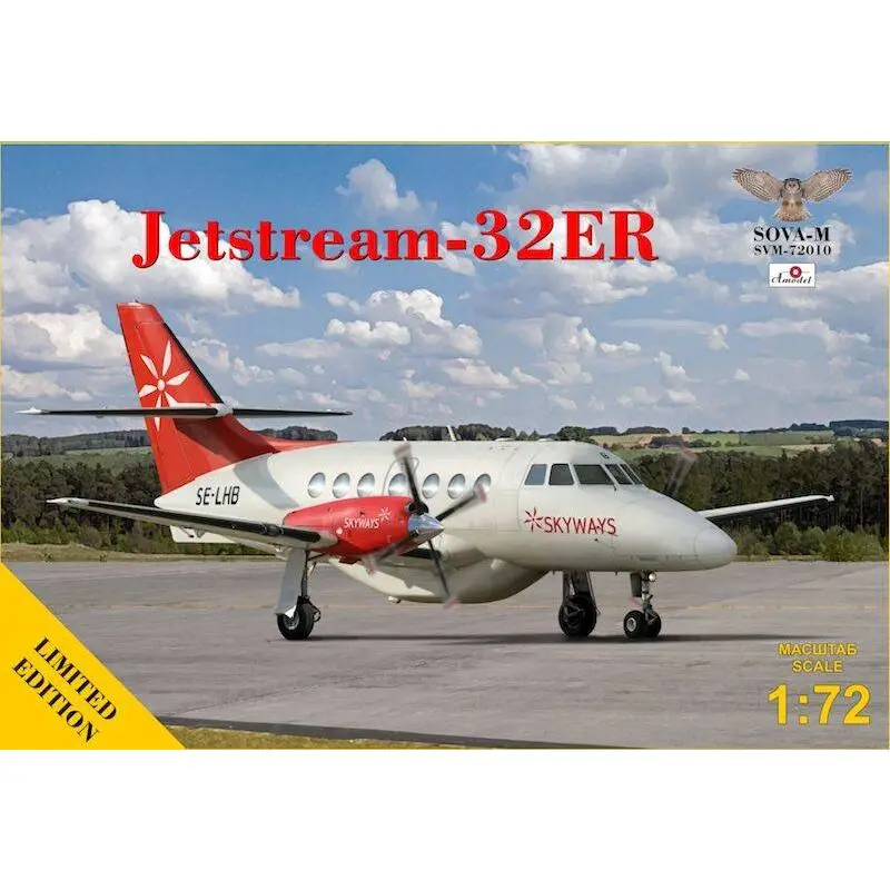 JetStream-32ER Skyways SE-LHB Schaalmodel Speciale Aanbieding