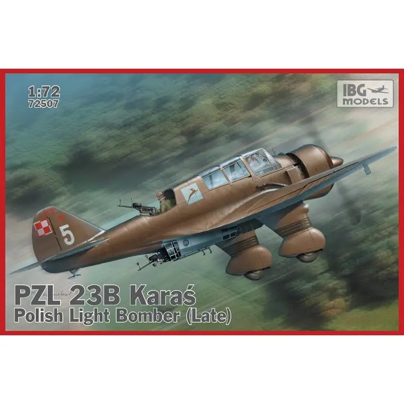 PZL.23B Karas-late productie Schaalmodel Koopje