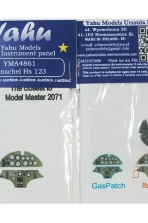 Goedkoop Henschel Hs-123A-1 / Hs-123B-1 (ontworpen voor gebruik met GasPatch Models kits) Accessoire