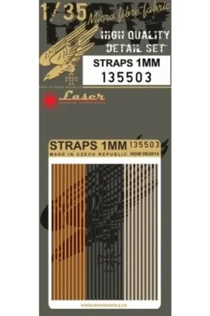 Rechtstreeks Van De Fabrikant Bandjes 1 mm - riemen 1/35 Decal