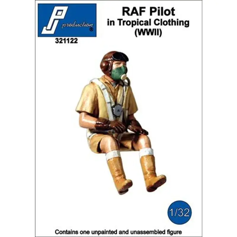 RAF piloot in tropische kleding gezet in a / c (WWII) Figuren Fabrieksprijs
