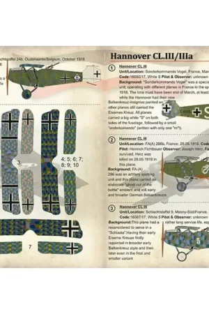 Sticker Hannover CL.lll / llla / 72-294 / 1 Decal Betaalbaar