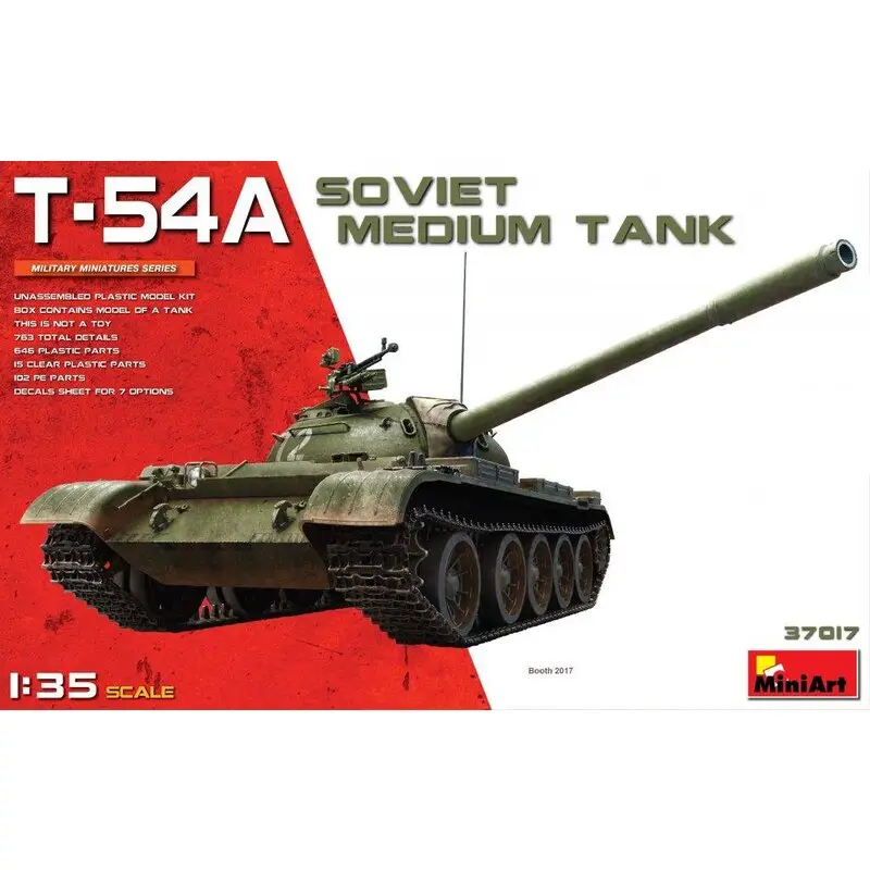 Sovjet T-54A GEWOON BINNENKORT! Schaalmodel Bestseller