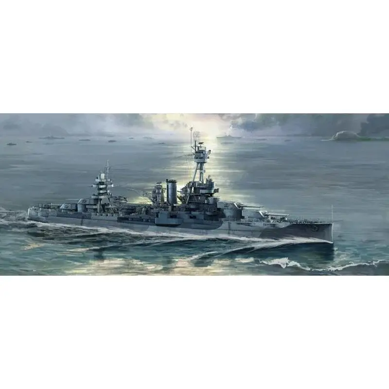Hoge Kwaliteit USS New York BB-34 Schaalmodel