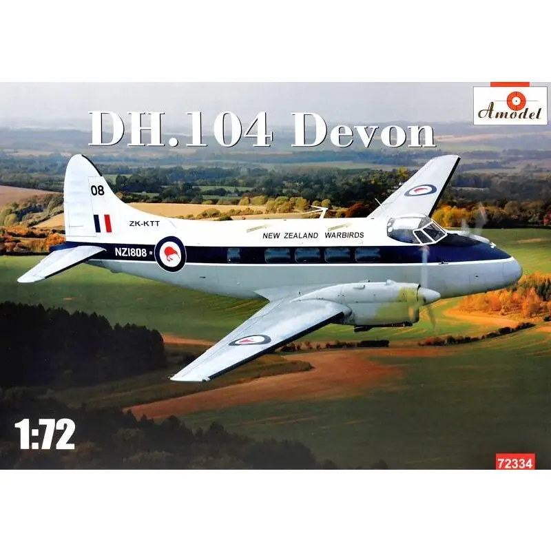 Laatste Kans de Havilland DH-104 Dove Nieuw-Zeelandse Warbirds NZ-1808 Schaalmodel