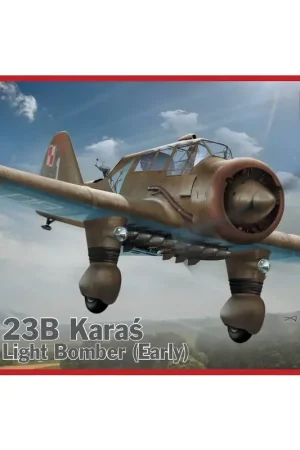 Koop Online PZL.23B Karas - Poolse Lichtbommenwerper (Vroege productie) Schaalmodel
