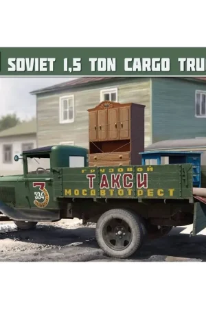 Seizoensaanbieding Soviet 1,5 ton cargo truck Figuren