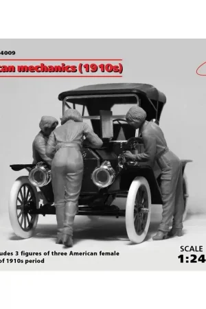Alleen Vandaag Amerikaanse mechanica (1910s) (3 cijfers) (100% nieuwe vormen) Figuren
