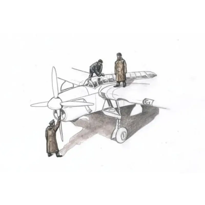 Rechtstreeks Van De Fabrikant Fairey Barracuda Mk.II / Mk.III Mechanics Figuren