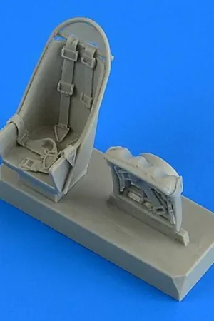 Premium Junkers Ju-87B-1 Stuka seats with safety belts (designed to be used with Airfix kits) (may fit Hasegawa)