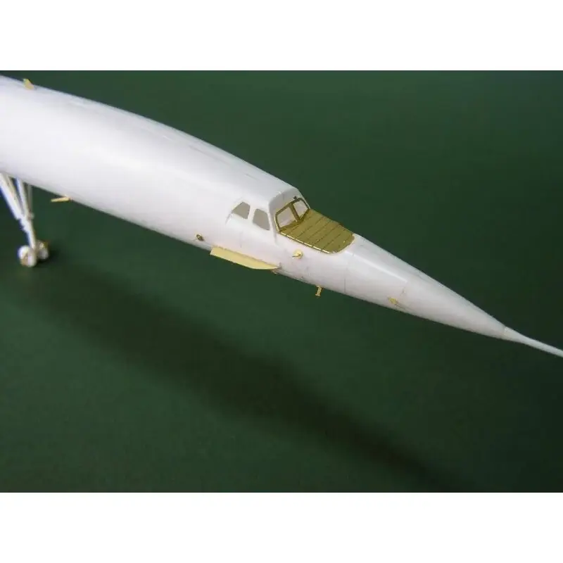 Aerospatiale Concorde Set bevat onderdelen om de buitenkant van het vliegtuig te specificeren.De set bevat foto's en hars delen Fabrieksprijs