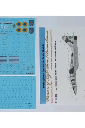 Sticker Pixel Mikoyan MiG-29UB Decal Premium