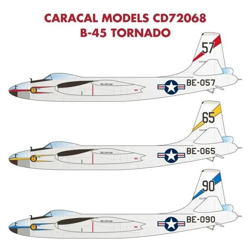 Sticker Noord-Amerikaanse B-45 Tornado Decal Snelle Levering