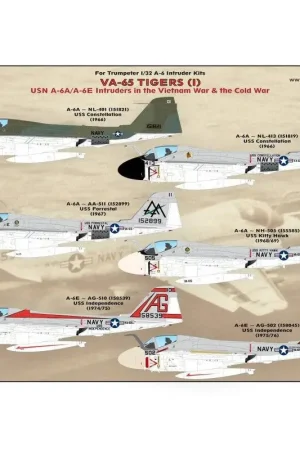 Sticker VA-65 TIGERS Decal Tijdelijk Beschikbaar