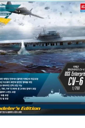 Voordeelprijs USS Enterprise CV-6 ME 1/700 Schaalmodel