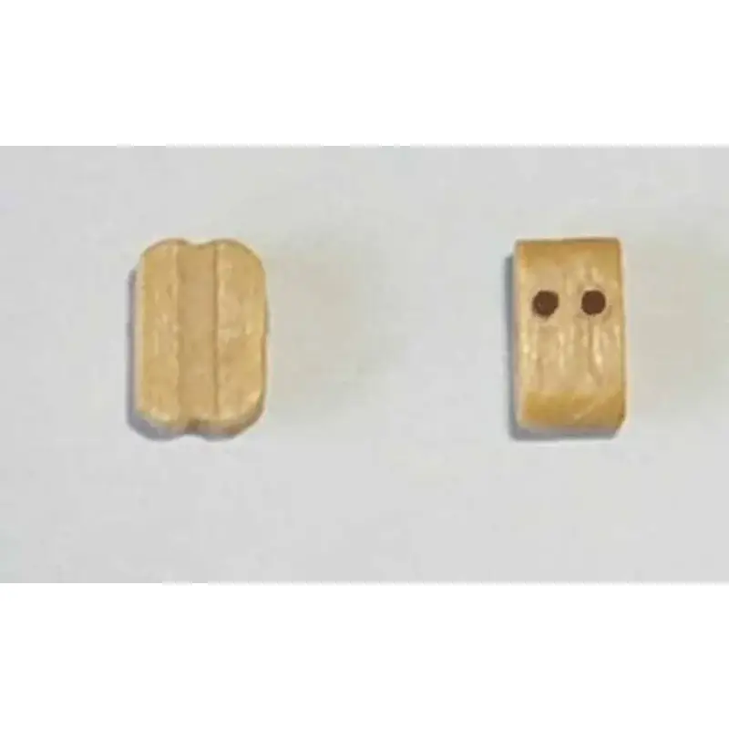 Gratis Retour Boxwood dubbel blok, diameter 3mm