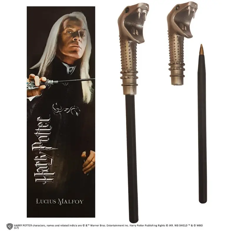 Betaalbaar Harry Potter Pen & Bookmark Lucius Malfoy