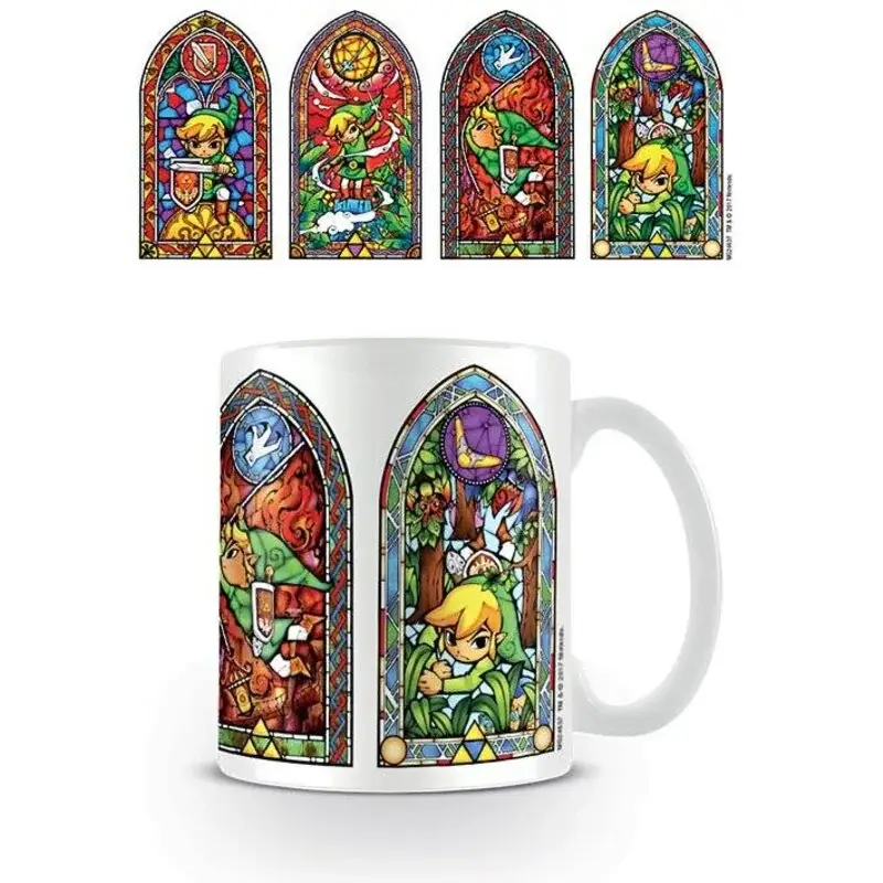 Gecertificeerd Legend of Zelda Mug Stained Glass