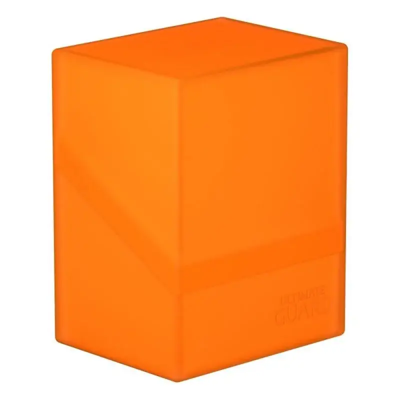 Finale Uitverkoop Ultimate Guard Boulder Deck Case 80+ Standard Size Poppy Topaz