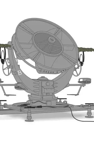 Ringtrichter Richtungshörer Horchgerät (RRH)-German WW2 Acoustic Monitoring Device-all resin kit Acoustic devices had been used Meest Verkocht