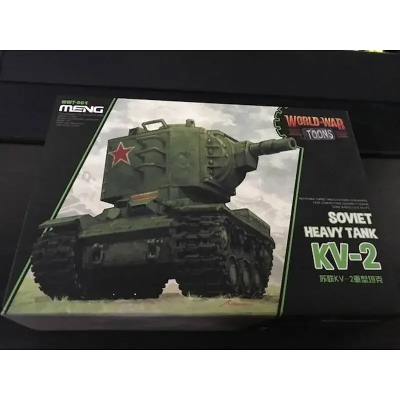 Soviet Heavy Tank KV-2 World War Toon Schaalmodel Direct Beschikbaar