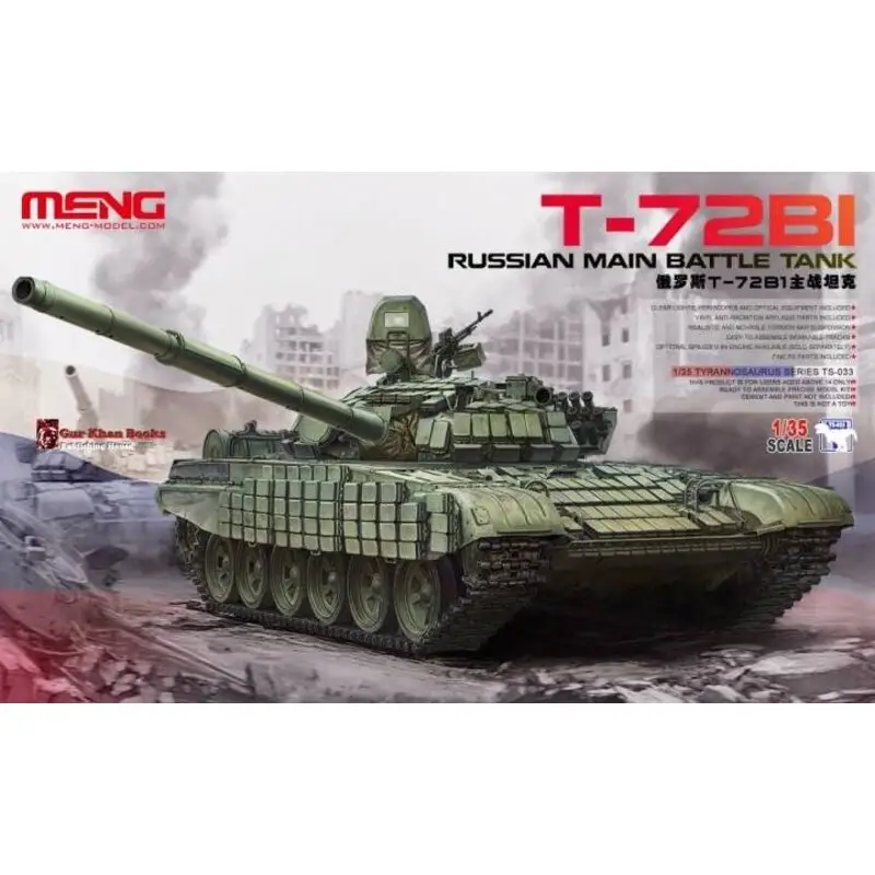 Russian T-72B1 Russian Main Battle Tank Schaalmodel Dagaanbieding