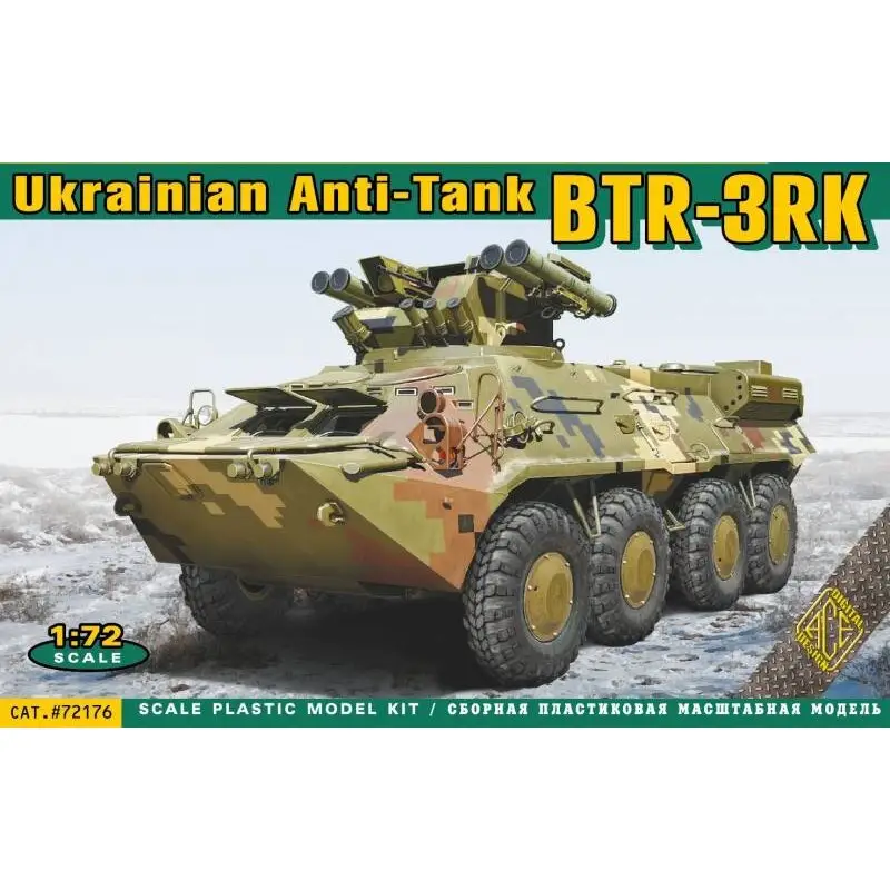 Favoriet Sovjet-BTR-3RK AT APC Schaalmodel