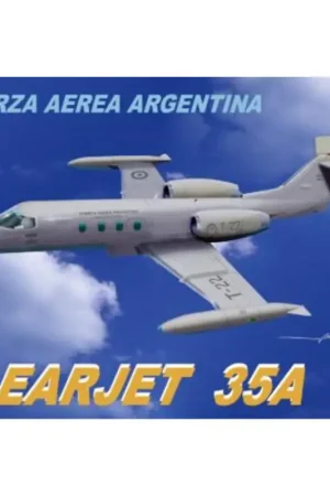 Gates Learjet 35A Argentina Air Force Schaalmodel Meest Verkocht