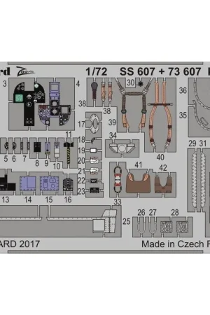 IAI C7 Kfir (ontworpen om gebruikt te worden met Avant Garde kits) Accessoire Tijdelijk Beschikbaar