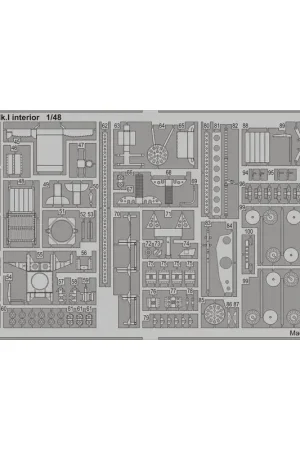Supermarine Walrus Mk.I interieur (ontworpen om gebruikt te worden met Airfix kits) Lage Kosten