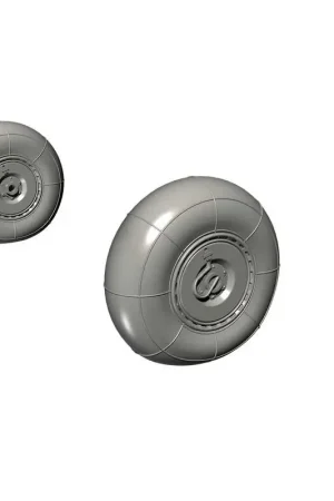 Junkers Ju-88A-4 / Ju-88C-6 Late Main en Staart Wheels (ontworpen om te worden gebruikt in combinatie met Revell kits) Bestel Nu